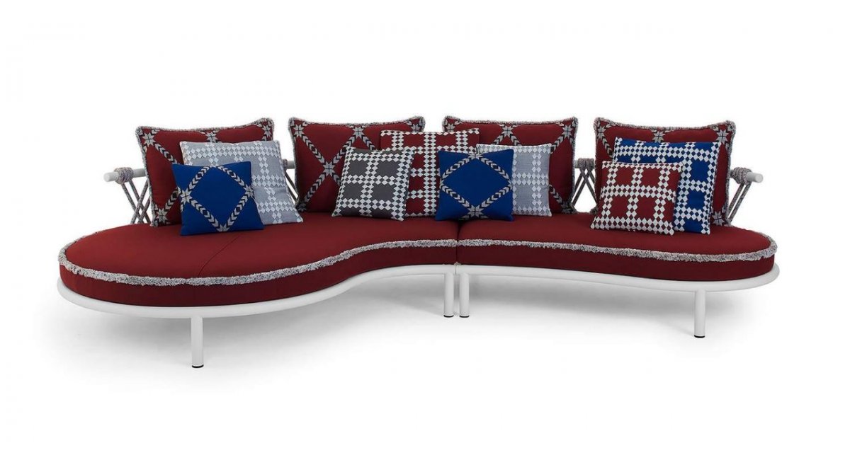 Trampoline Divano - Sofá de exterior - Cassina - MINIM