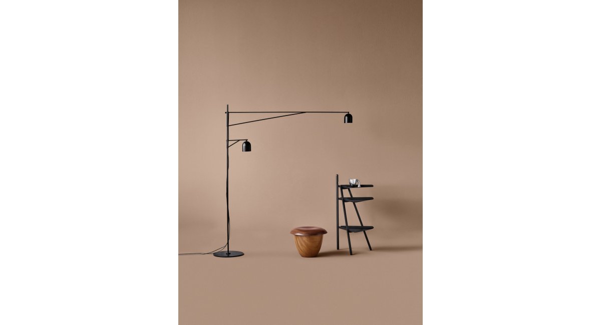 Trio_ mesa auxiliar negra - Karakter - MINIM - lifestyle sala