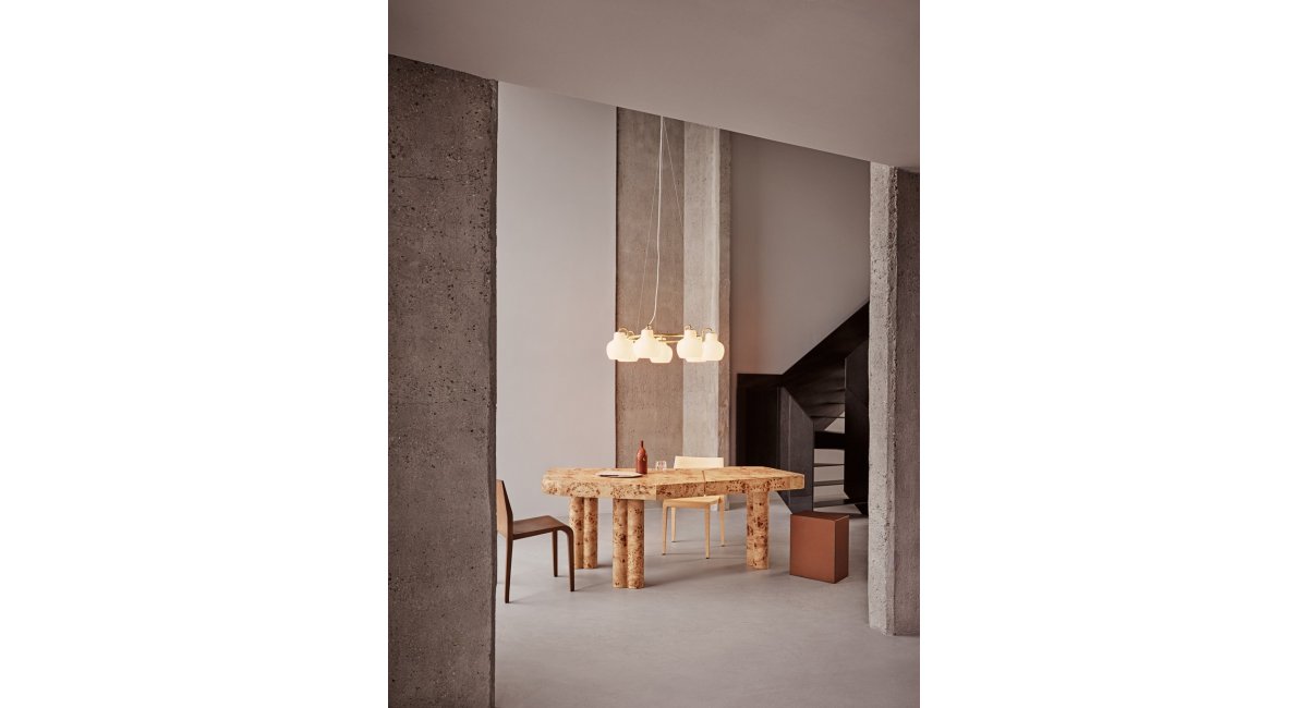 VL Ring Crown - 3 5 7 - Ceiling - lámpara de techo - Louis Poulsen - MINIM - lifestyle comedor