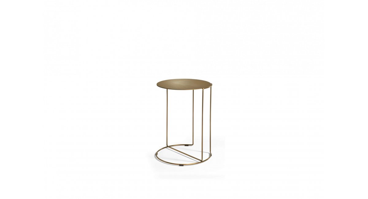 Walter Knoll - Mesa OKI - 0019_Brass - Madrid - Barcelona - showroom MINIM - Mesita, mesilla, mesa auxiliar