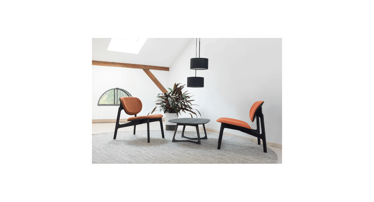 ZENSO LOUNGE - silla - butaca - ZEITRAUM - MINIM - lifestyle sala de estar