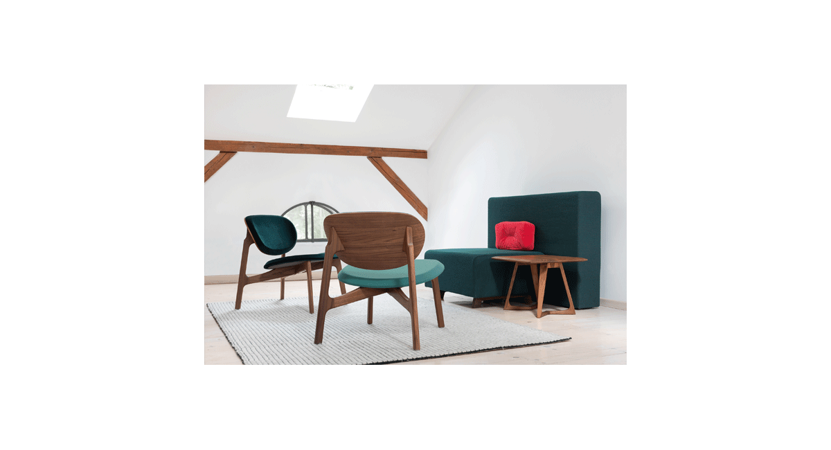 ZENSO LOUNGE - silla - butaca - ZEITRAUM - MINIM - lifestyle