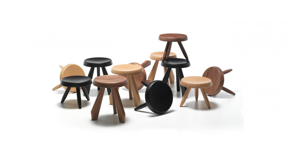 Cassina, 523 Tabouret Méribel 524 Tabouret Berger