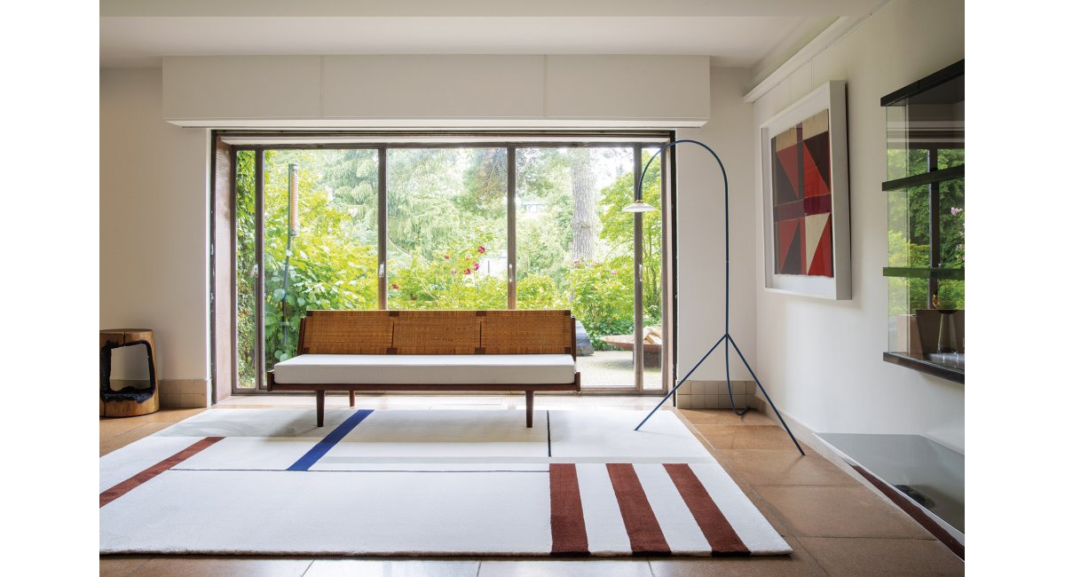 Alfombra Bauhaus Wool Silk, Limited edition. MINIM showroom
