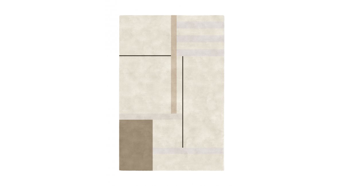 Alfombra Bauhaus Wool Silk, Limited edition. MINIM showroom