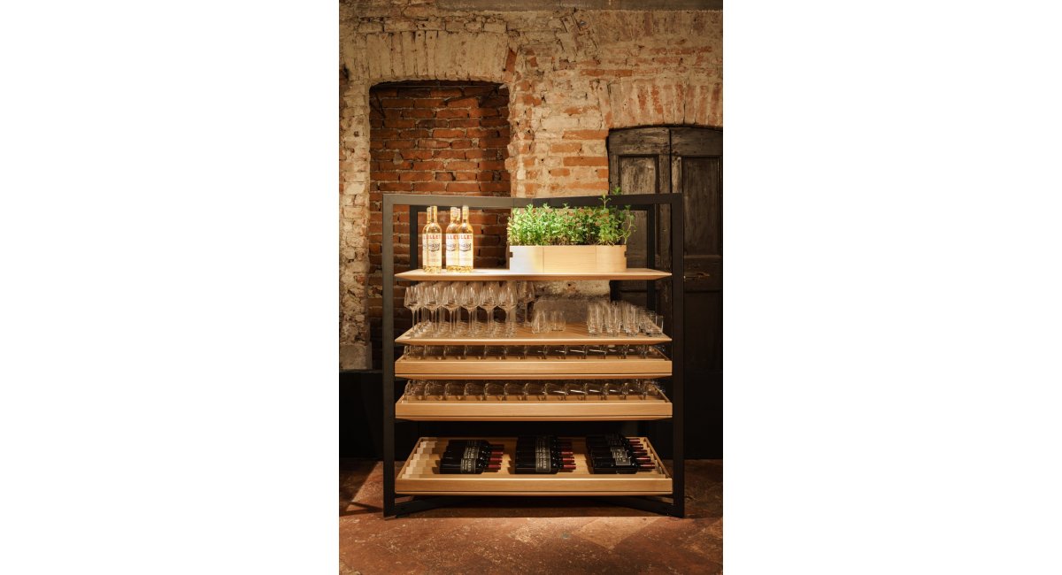 b Solitaire módulo estantería, MINIM Barcelona