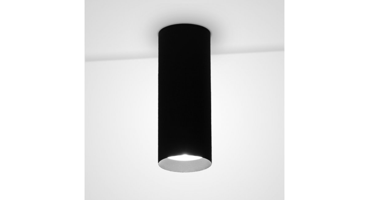 cilindro58 - lámpara techo - rotante - Viabizzuno - MINIM