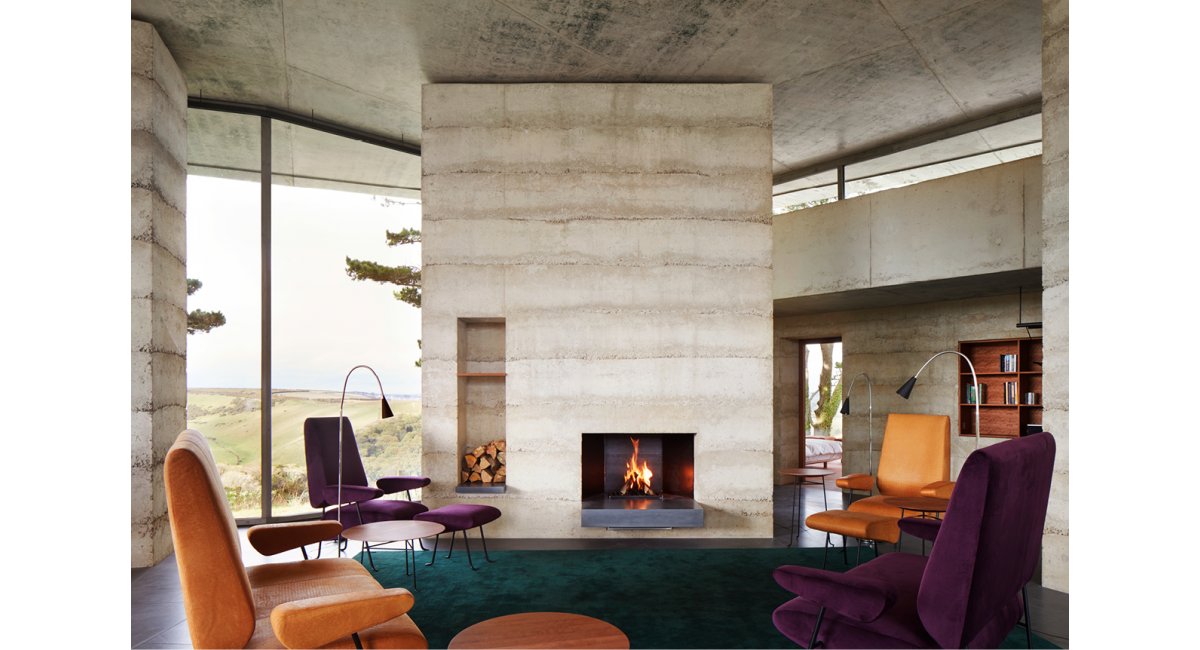 fiore - lámpara de pie - Viabizzuno - MINIM - lifestyle salón