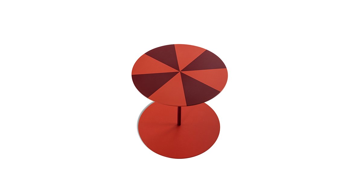 gong circus-mesa auxiliar-Cappellini-MINIM-mesita roja