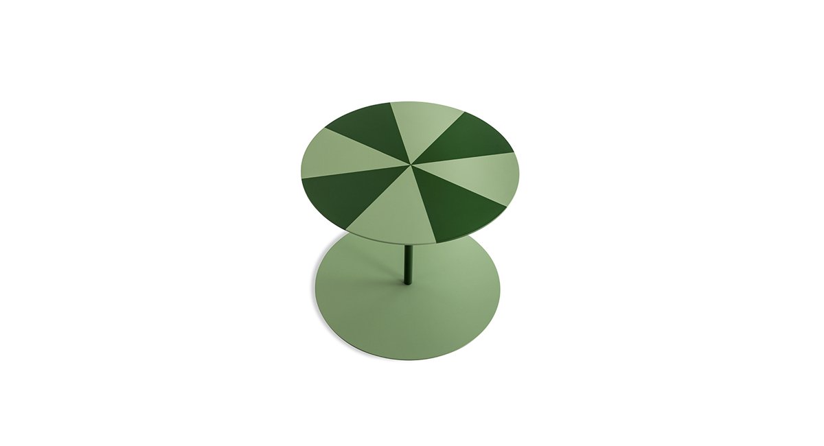 gong circus-mesa auxiliar-Cappellini-MINIM-mesita verde