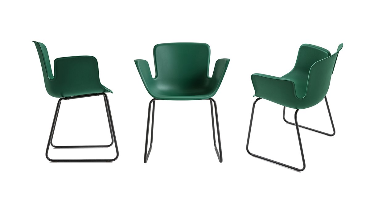 juli plastic-silla-cappellini-MINIM-silla color verde
