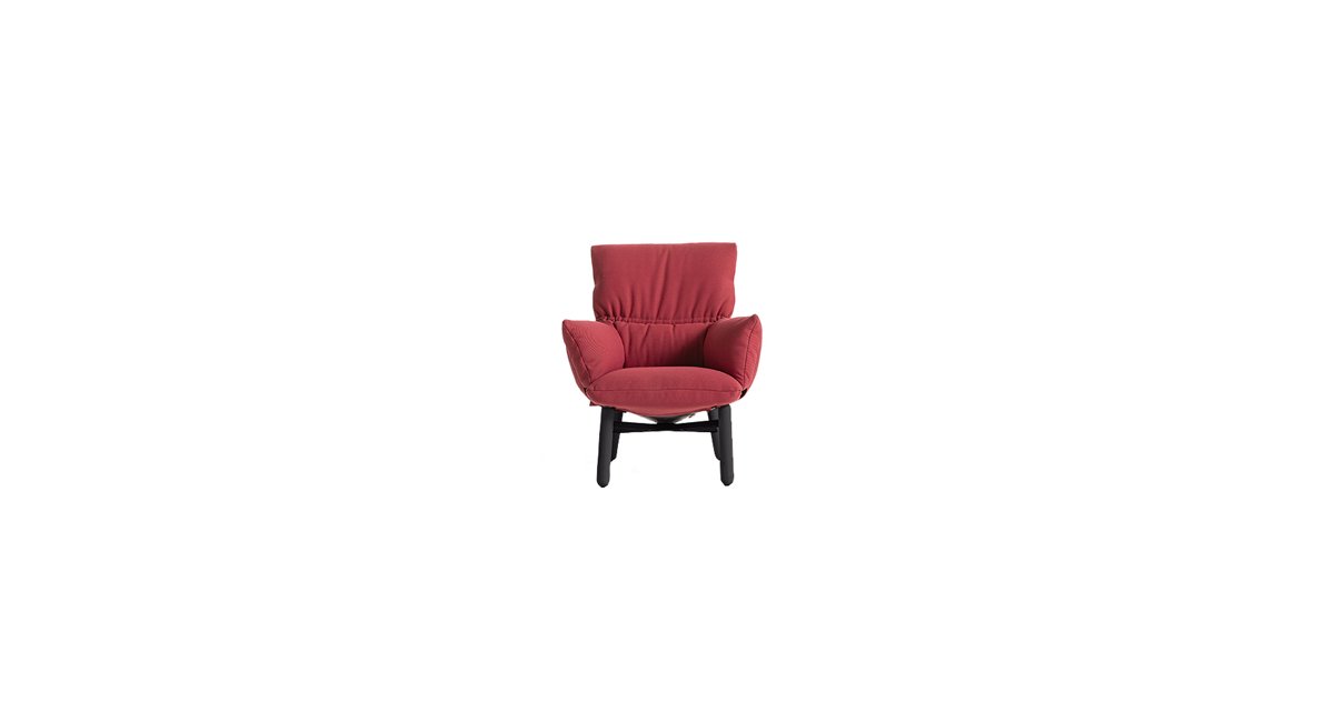 ludo lounge chair-Cappelini-MINIM-color rojo
