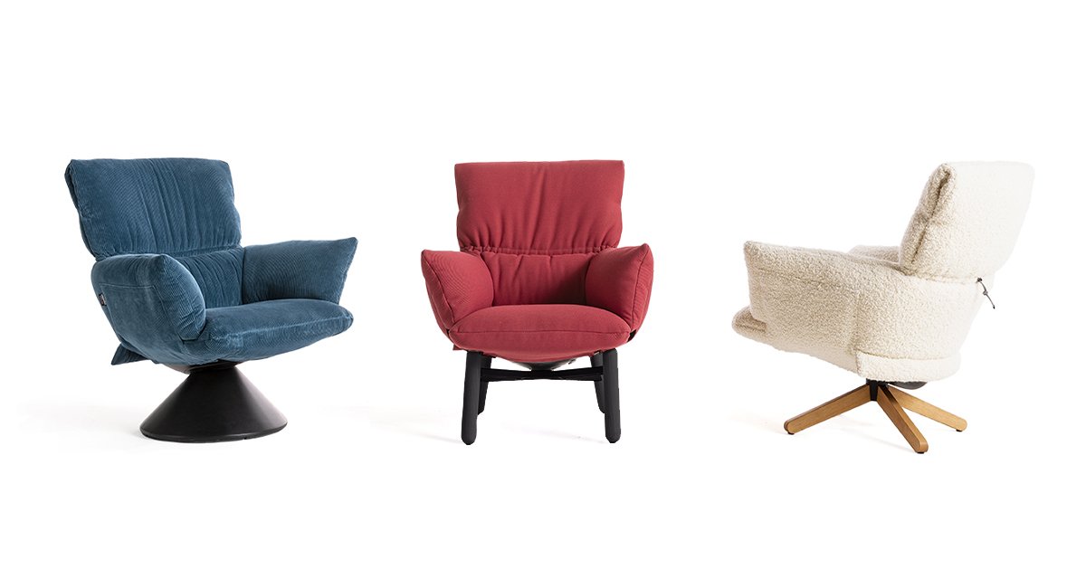 ludo lounge chair-Cappelini-MINIM-diferentes bases