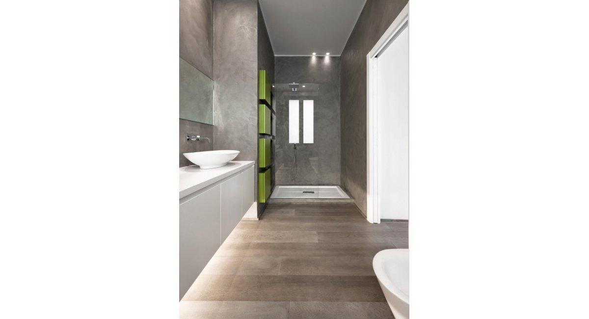 m1 micro incasso - LÁMPARA TECHO - VIABIZZUNO - MINIM - lifestyle baño