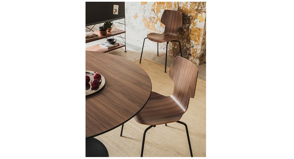 mobles114 - gracia - silla - MINIM - madera - lifestyle comedor