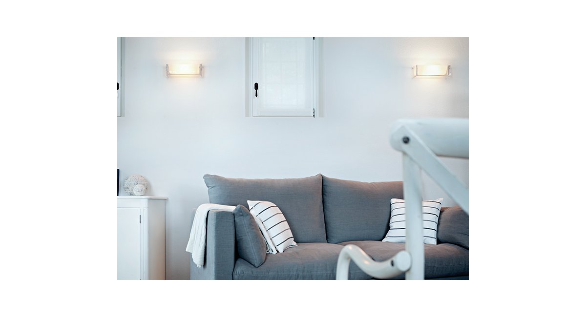 ontherocks- iluminación de pared- Flos - MINIM - lifestyle salón