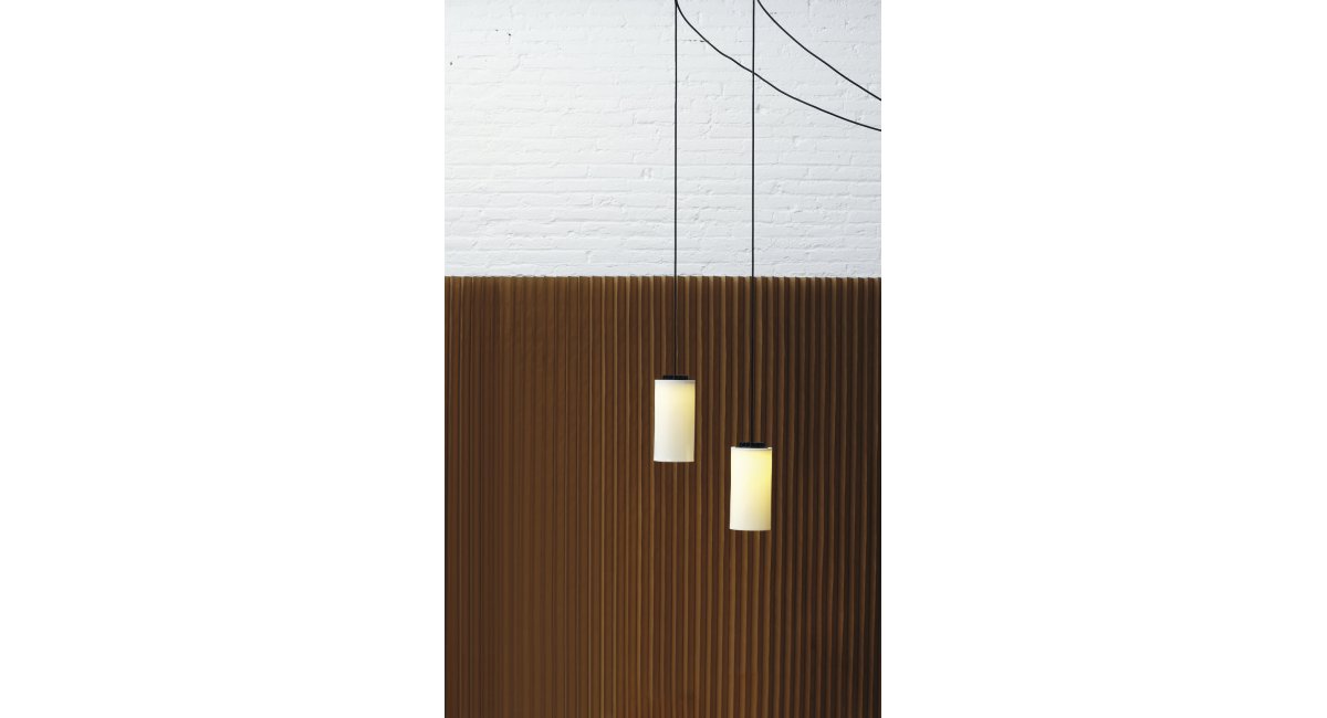 santa&amp;cole - cirio simple - lámpara de suspensión blanca - MINIM - Lifestyle