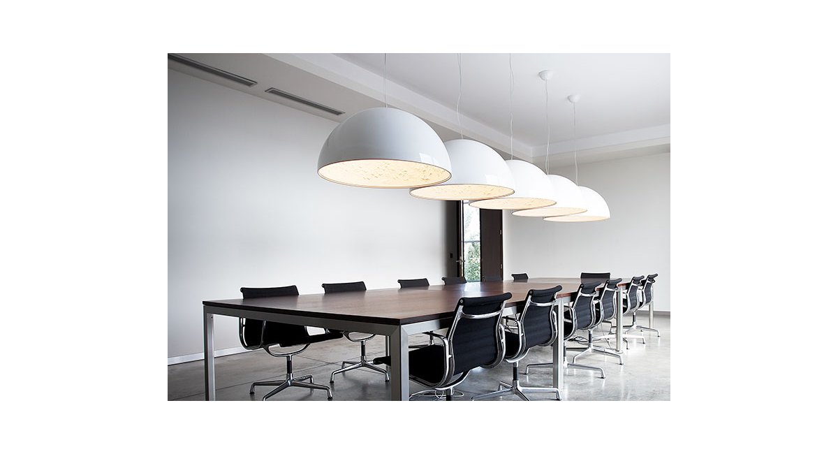 skygarden 1-lámpara de techo - Flos - MINIM - lifestyle oficina