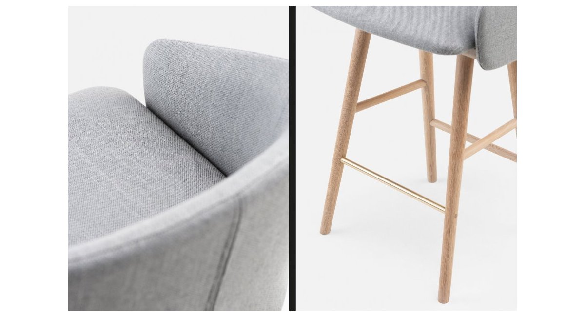 taburete alto Saia de la espada en Minim