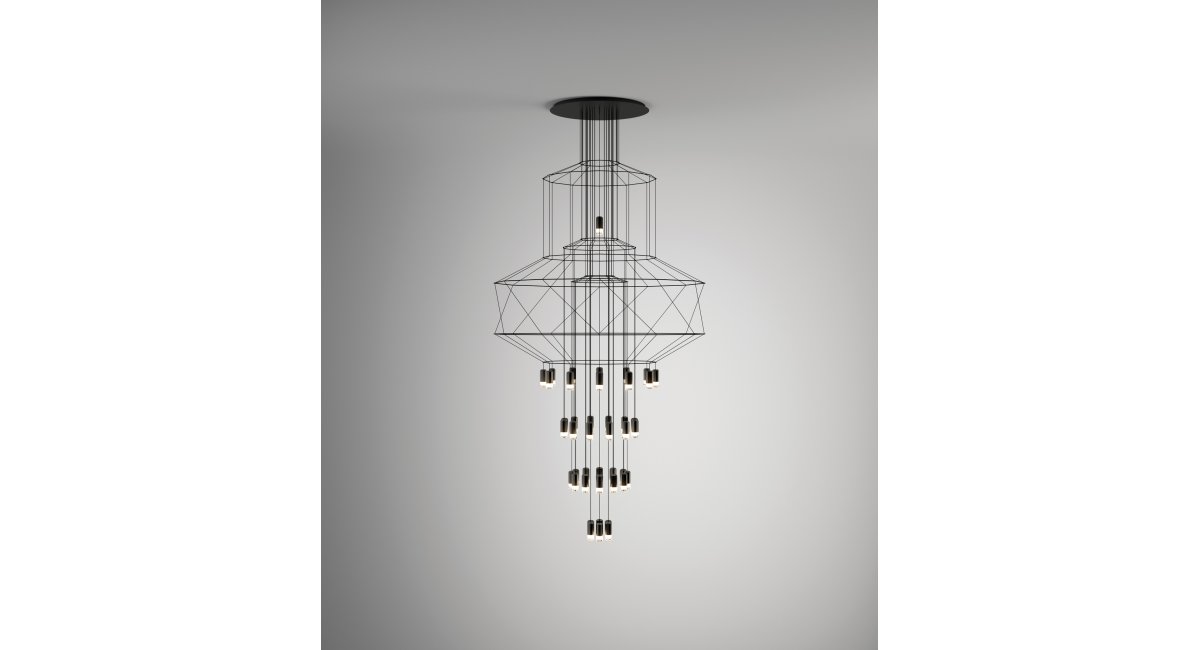 Vibia, Wireflow Chandelier