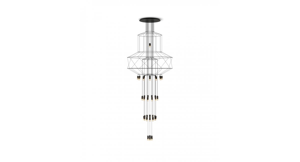 Vibia, Wireflow Chandelier