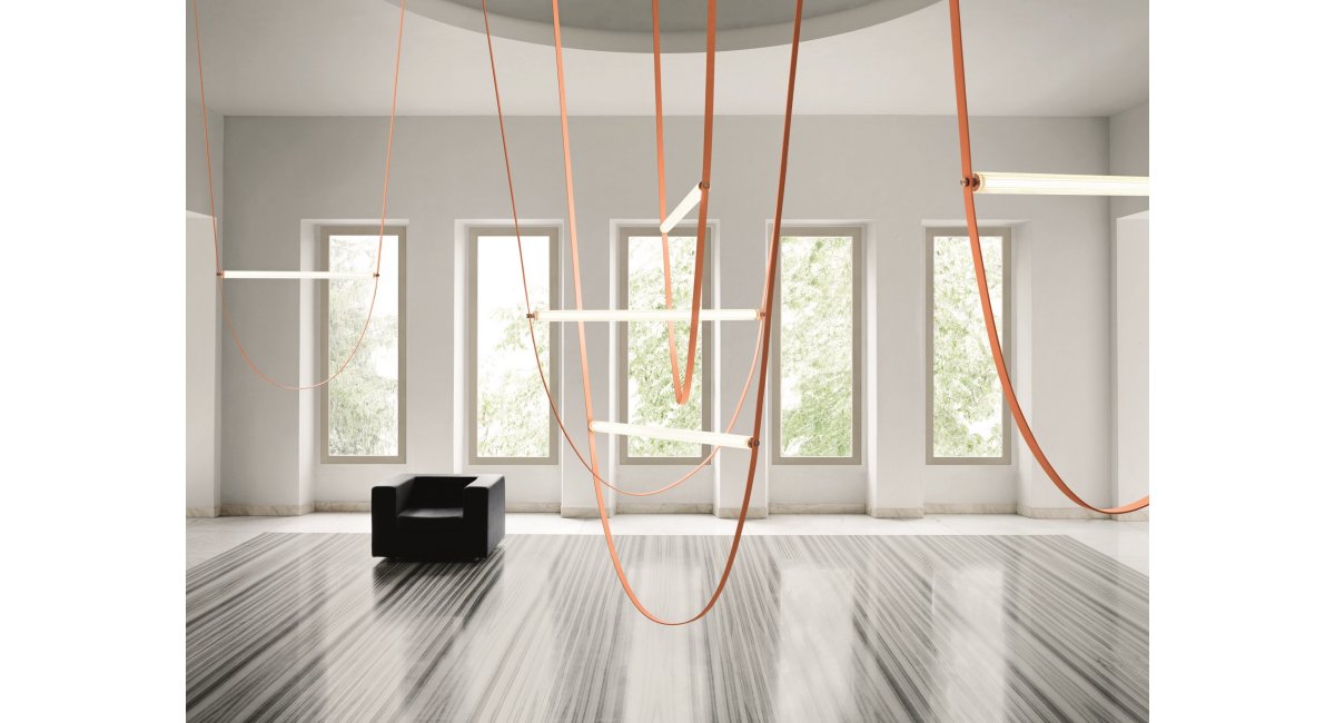 wireline-lámpara suspendida-Flos-MINIM