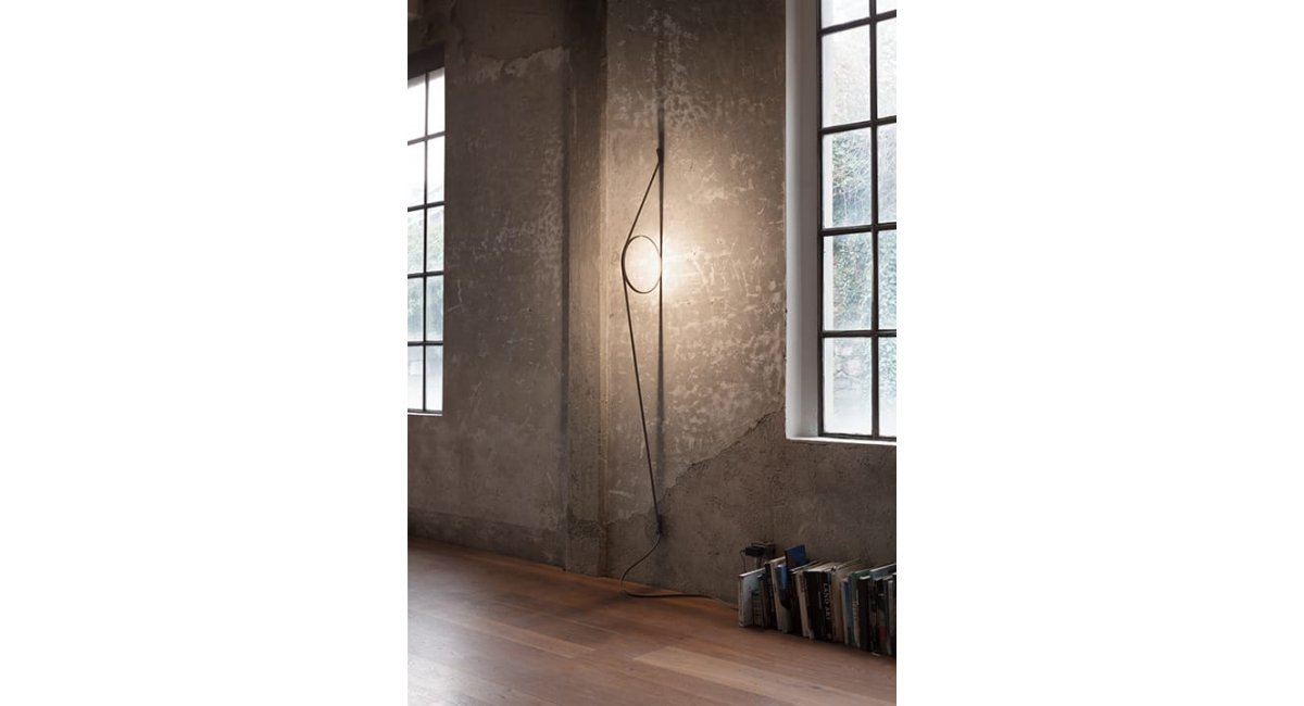 wirering- ceiling-wall-lámpata de pared - lámpara de techo - flos- MINIM - lifestyle pared estancia