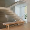 Banco Cocktail de House of Finn Juhl en el distribuidor de la primera planta, MINIM Barcelona