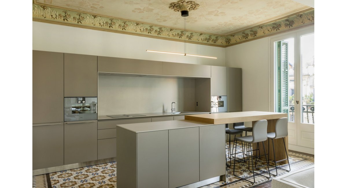 Ático Casa Burés, Barcelona MINIM Mobiliario iluminación