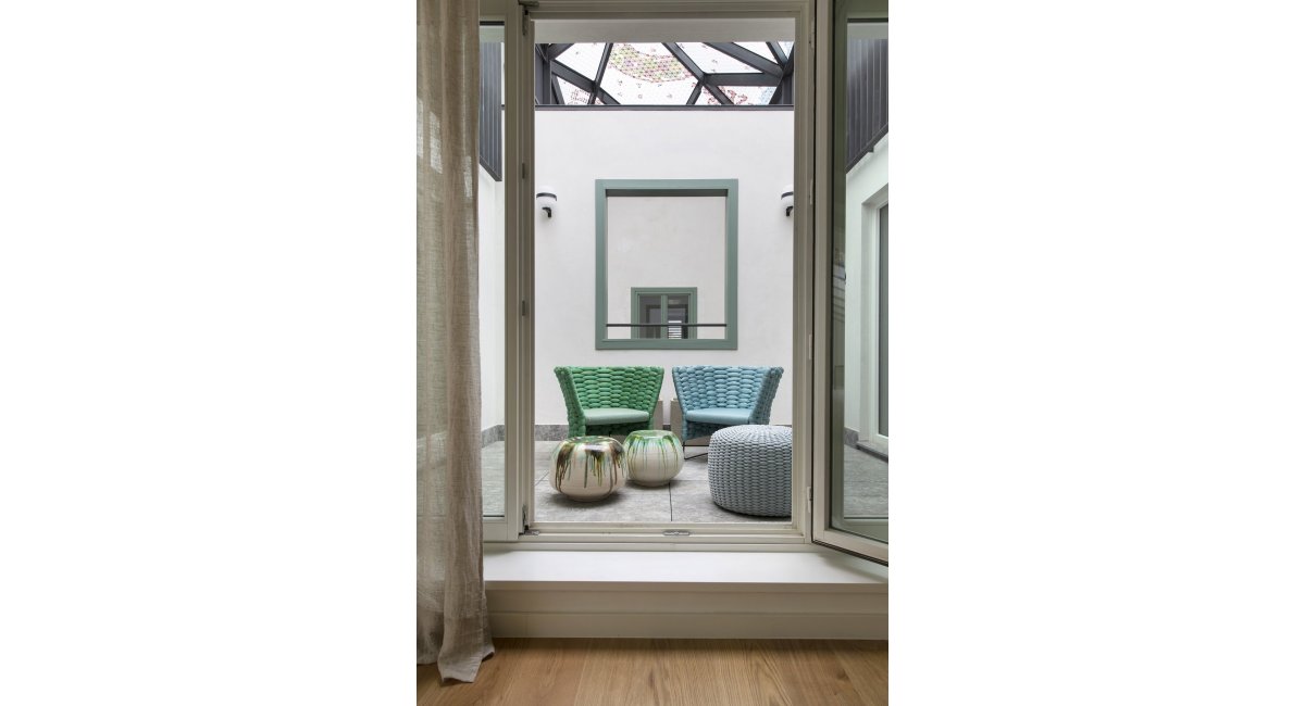 Ático Casa Burés, Barcelona MINIM Mobiliario iluminación