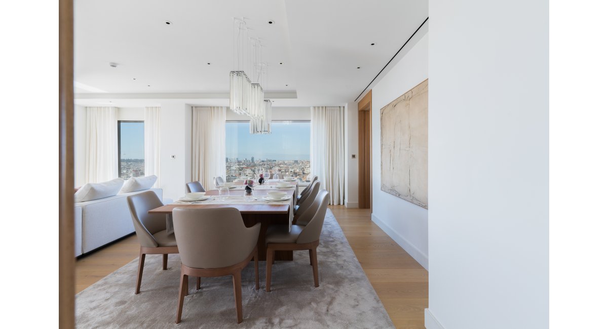 Decoración Interior Mandarin Oriental Residences, Barcelona