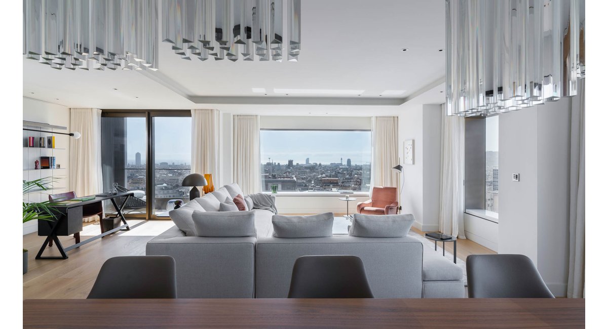 Decoración Interior Mandarin Oriental Residences, Barcelona