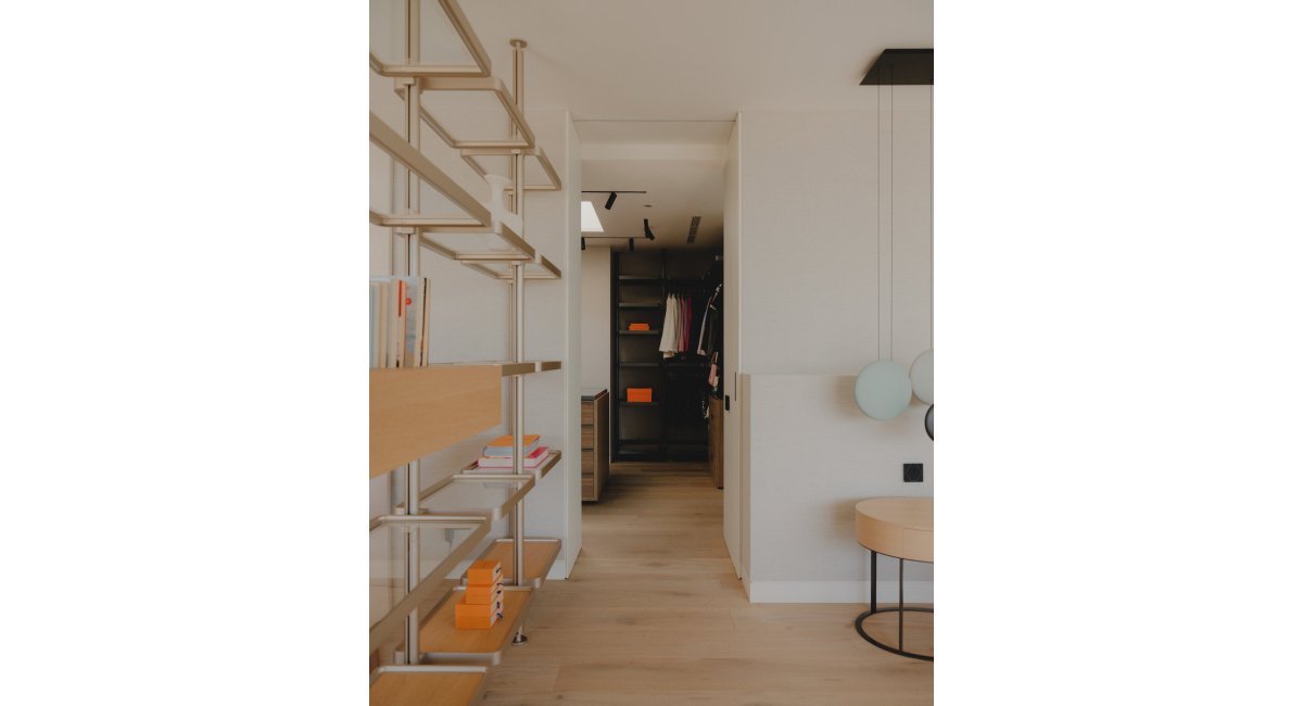 Vestidor de Molteni en la suite, MINIM Barcelona