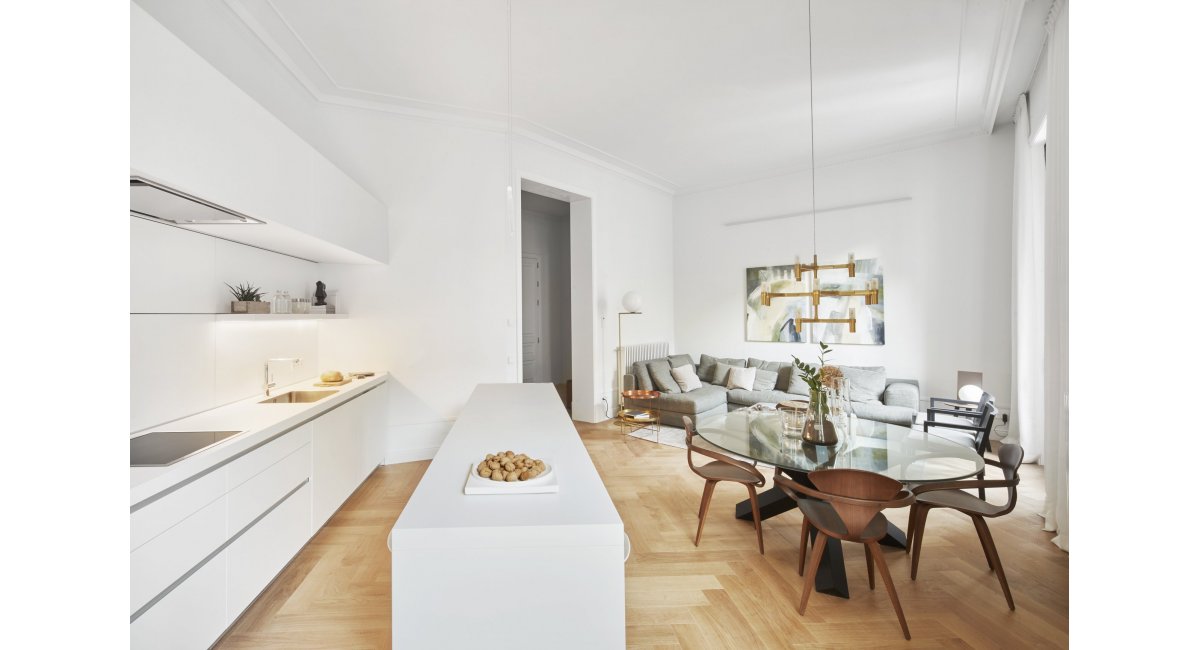 Promoción residencial Girona 2 Mobiliario MINIM Barcelona