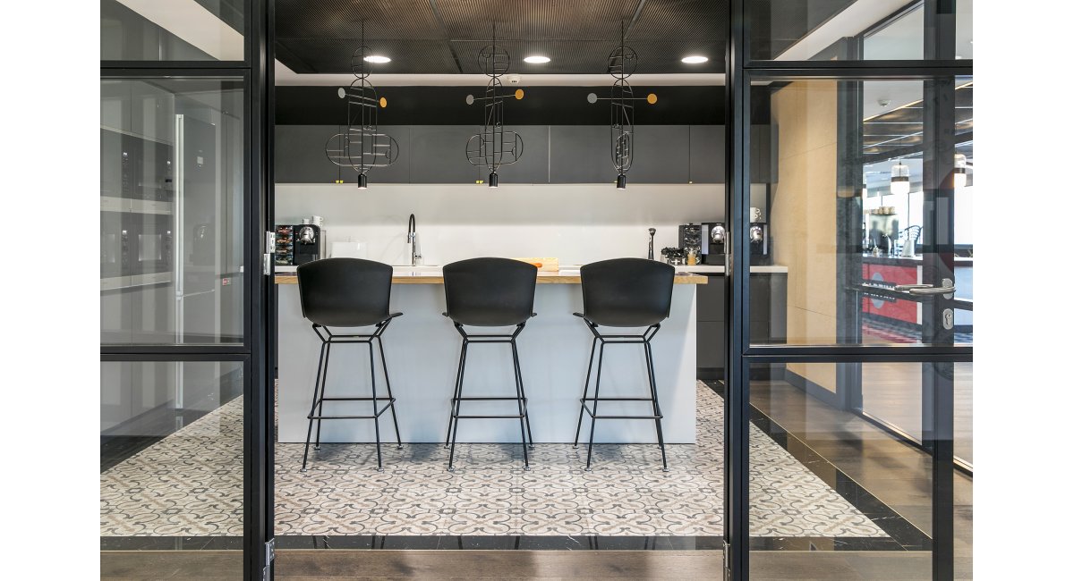 MINIM amueblamiento oficinas Bacardi Barcelona