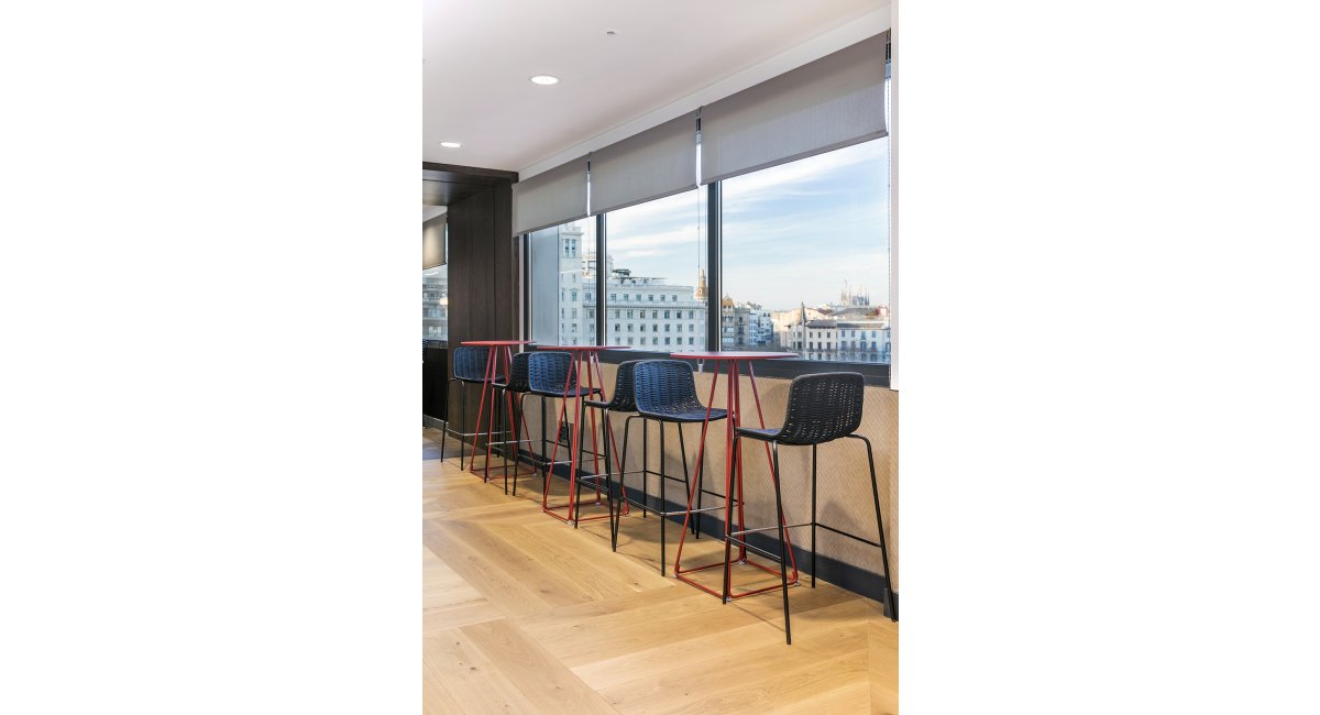 MINIM amueblamiento oficinas Bacardi Barcelona