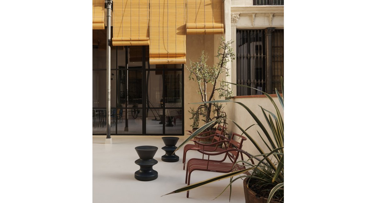 Loft industrial, Barcelona MINIM mobiliario iluminación