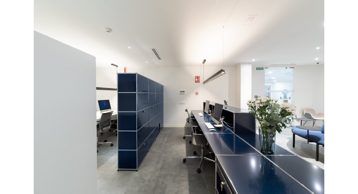 Minim-Instituto Clavel- recepción y back office - Clínica - USM- La Palma-Alias-Interiorismo -Diseño de interiores - diseño contemporaneo - diseño moderno