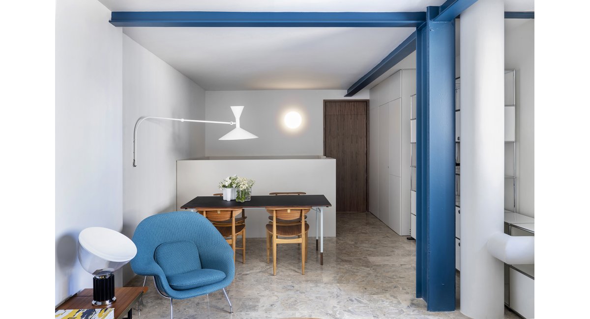 Piso en el centro de Madrid mobiliario MINIM