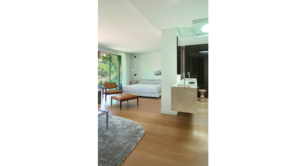 Casa Raventós, Calella de Palafrugell, interior with furniture advised by MINIM
