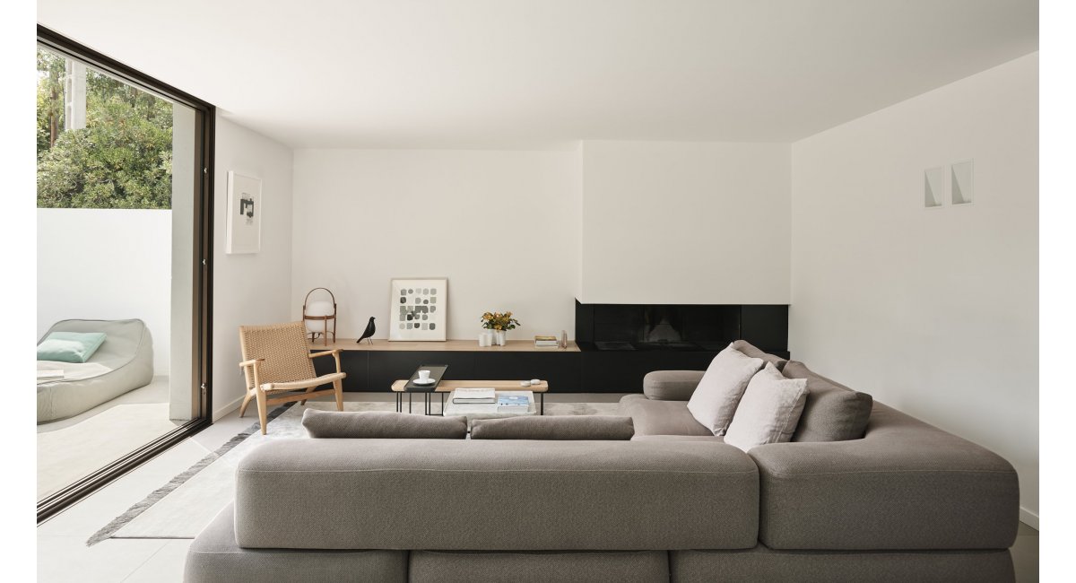 Mobiliario MINIM proyecto casa Maresme