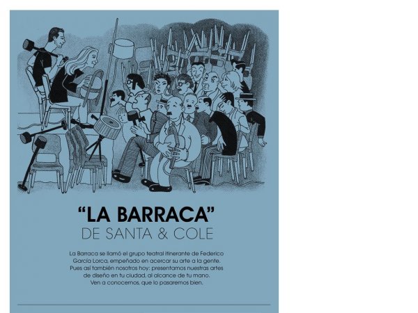 Barraca de Santa & Cole en MINIM