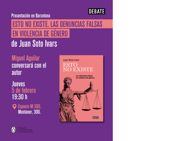 presentacion del libro de juan soto ivars esto no existe