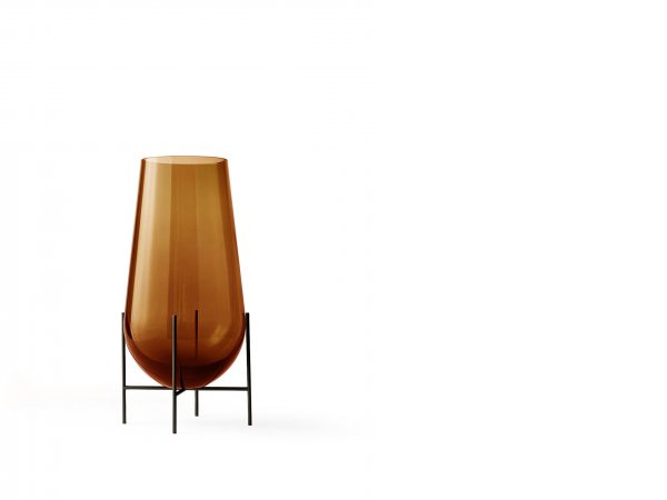 Echasse Vase Small - jarrón bronce - MENU - MINIM