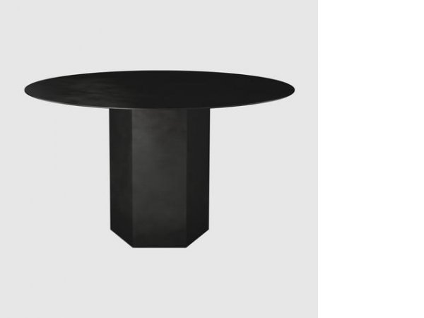 Epic_Coffee Table_Steel_mesa de centro de acero color negro_Gubi_MINIM