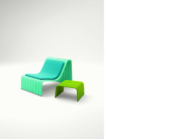 Frame - butaca - sillón - Paola Lenti - tejido Twiggy - MINIM