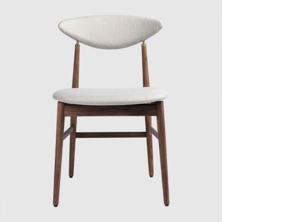 Gent_DiningChair_silla de comedor_silla de madera de nogal_detalle de latón antiguo_Gubi_MINIM
