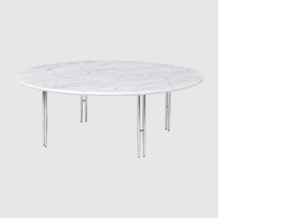 IOI_Coffee Table_ mesa auxiliar de mármol blanco _ Gubi _ MINIM_mesa de centro