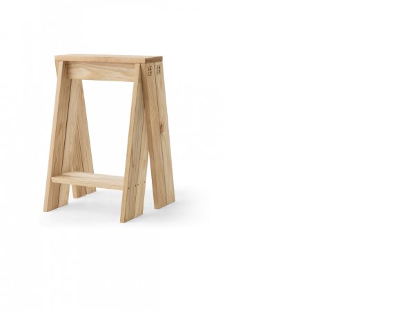 Ishinomaki - Stool - taburete de madera - MENU - MINIM - varios tamaños