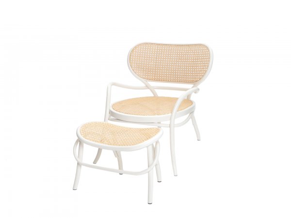 Lehnstuhl - butaca - gebrueder thonet vienna - MINIM - sillón con reposapies